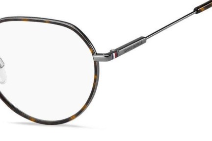 Okulary korekcyjne Tommy Hilfiger TH1736/F KJ1 Okrągłe Havana