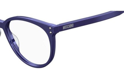 Okulary korekcyjne Moschino MOS535 PJP Kocie oczy Niebieskie