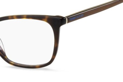 Okulary korekcyjne Tommy Hilfiger TH1825 086 Kocie oczy Havana