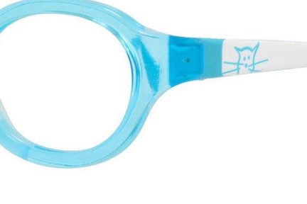 Okulary korekcyjne Kids by Safilo SA0001 I75 Okrągłe Niebieskie