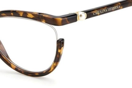 Okulary korekcyjne Carolina Herrera CH0005 086 Kocie oczy Havana