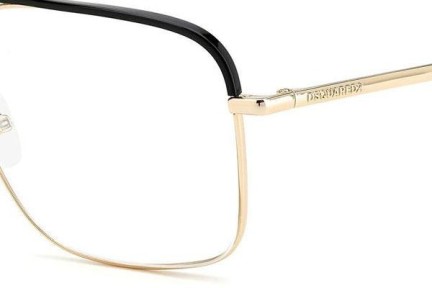 Okulary korekcyjne Dsquared2 D20018 2M2 Kwadratowe Czarne