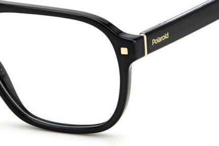 Okulary korekcyjne Polaroid PLDD444 807 Pilotki (Aviator) Czarne