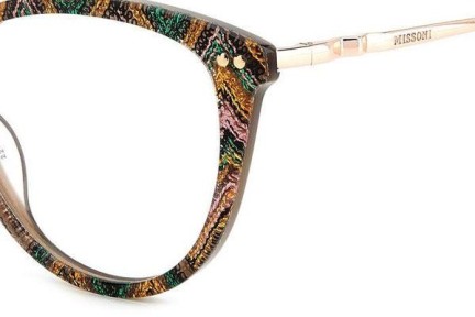 Okulary korekcyjne Missoni MIS0109 1UK Kocie oczy Brązowe