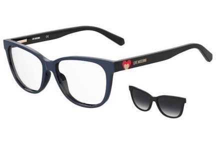 Okulary korekcyjne Love Moschino MOL052/CS 807/9O Kocie oczy Czarne