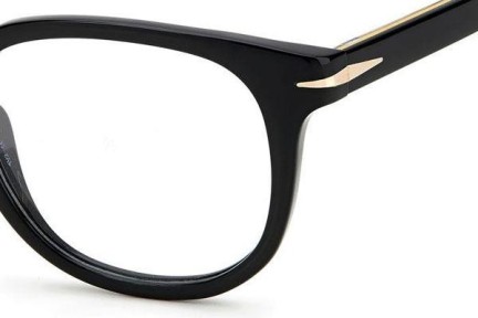 Okulary korekcyjne David Beckham DB1072 807 Okrągłe Czarne