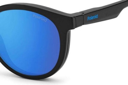 Okulary korekcyjne Polaroid PLD2132/CS 0VK/5X Polarized Okrągłe Czarne