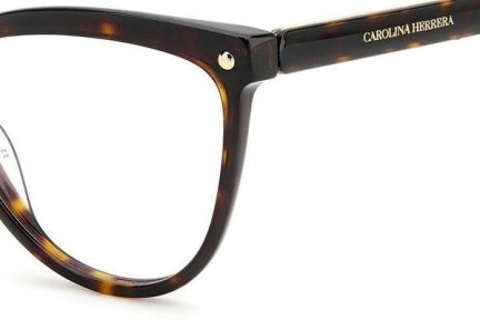 Okulary korekcyjne Carolina Herrera HER0085 086 Kocie oczy Havana