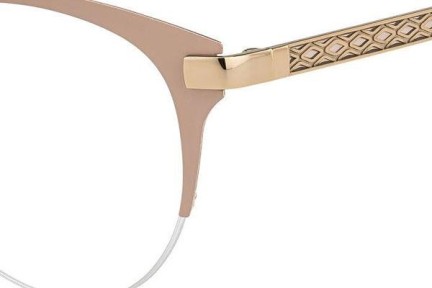 Okulary korekcyjne Jimmy Choo JC215 FWM Okrągłe Różowe