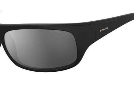 Okulary przeciwsłoneczne Polaroid Sport Active Collection 07886 003/EX Polarized Prostokątne Czarne