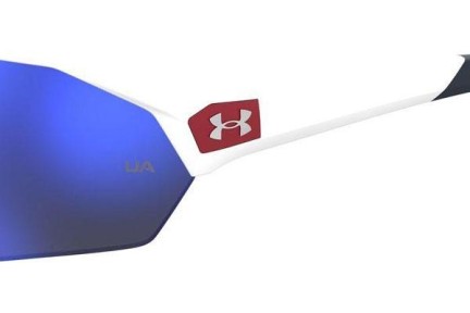 Okulary przeciwsłoneczne Under Armour UA0001/G/S 6HT/W1 Prostokątne Białe