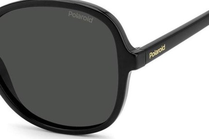 Okulary przeciwsłoneczne Polaroid PLD4136/S 807/M9 Polarized Owalne Czarne