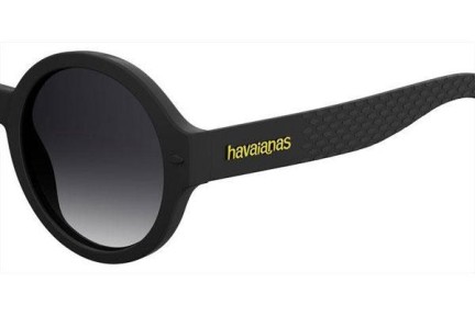 Okulary przeciwsłoneczne Havaianas FLORIPA/M 2P6/9O Okrągłe Czarne