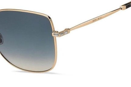 Okulary przeciwsłoneczne Jimmy Choo FANNY/G/SK DDB/I4 Kwadratowe Złote