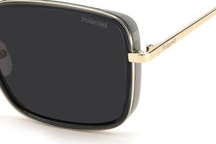 Okulary przeciwsłoneczne Polaroid PLD6149/S/X KB7/M9 Polarized Prostokątne Szare