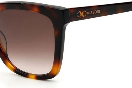 Okulary przeciwsłoneczne M Missoni MMI0003/S 086/HA Kwadratowe Havana