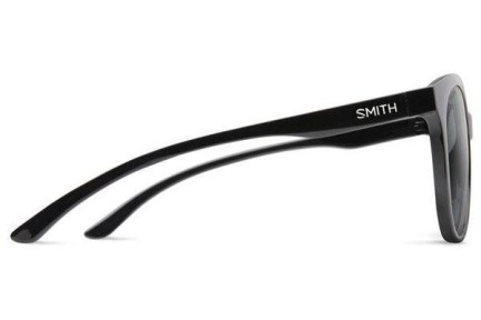 Okulary przeciwsłoneczne Smith BAYSIDE 807/M9 Polarized Okrągłe Czarne