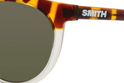 Okulary przeciwsłoneczne Smith QUESTA FWU/IN Polarized Okrągłe Żółte