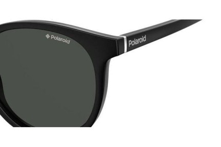 Okulary przeciwsłoneczne Polaroid PLD6098/S 807/M9 Polarized Okrągłe Czarne