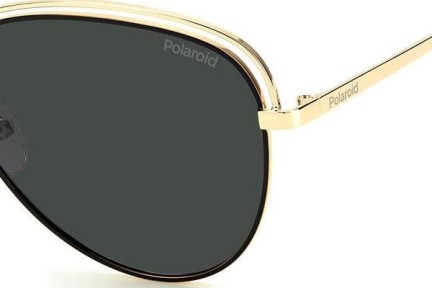 Okulary przeciwsłoneczne Polaroid PLD4103/S 2M2/M9 Polarized Pilotki (Aviator) Złote