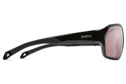 Okulary przeciwsłoneczne Smith DECKBOSS 807/L5 Polarized Prostokątne Czarne