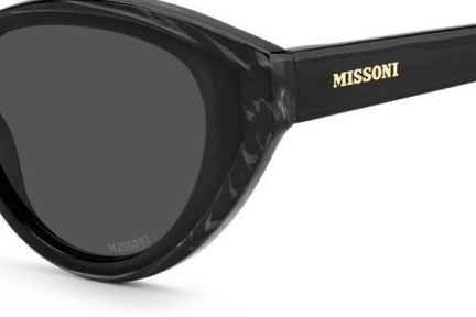 Okulary przeciwsłoneczne Missoni MIS0086/S 33Z/IR Kocie oczy Czarne