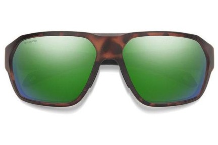 Okulary przeciwsłoneczne Smith DECKBOSS N9P/UI Polarized Prostokątne Havana