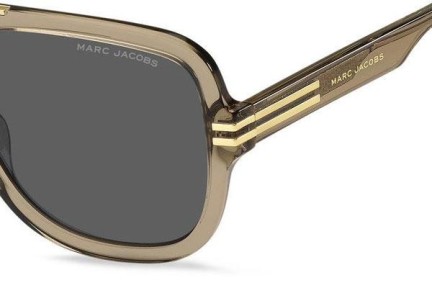 Okulary przeciwsłoneczne Marc Jacobs MARC637/S HAM/IR Pilotki (Aviator) Beżowe