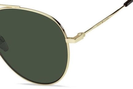 Okulary przeciwsłoneczne Tommy Hilfiger TH1896/F/S J5G/QT Pilotki (Aviator) Złote