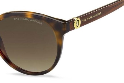 Okulary przeciwsłoneczne Marc Jacobs MARC583/S ISK/HA Okrągłe Havana