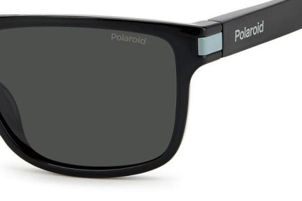 Okulary przeciwsłoneczne Polaroid PLD2123/S 08A/M9 Polarized Kwadratowe Czarne