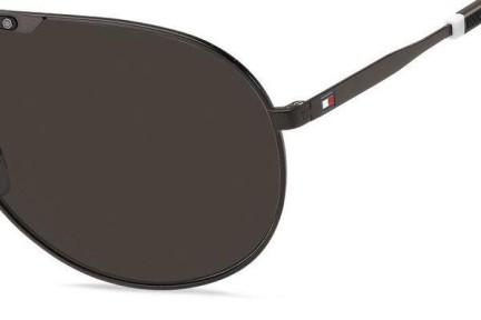 Okulary przeciwsłoneczne Tommy Hilfiger TH1801/S VZH/70 Pilotki (Aviator) Brązowe