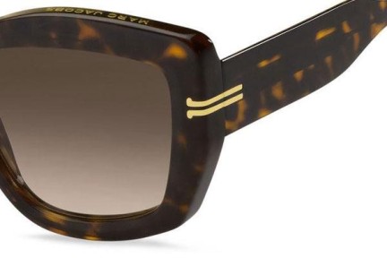 Okulary przeciwsłoneczne Marc Jacobs MJ1062/S KRZ/HA Kocie oczy Havana