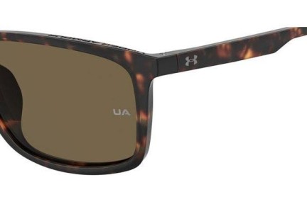 Okulary przeciwsłoneczne Under Armour UALOUDON N9P/SP Prostokątne Havana