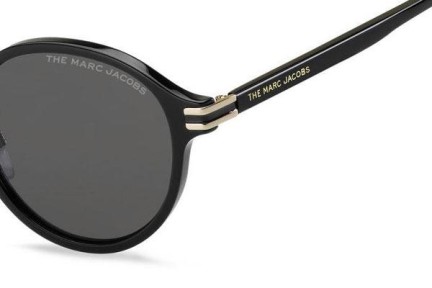 Okulary przeciwsłoneczne Marc Jacobs MARC533/S 2M2/IR Okrągłe Czarne