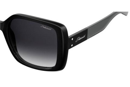 Okulary przeciwsłoneczne Polaroid PLD4072/S 807/WJ Polarized Oversize Czarne