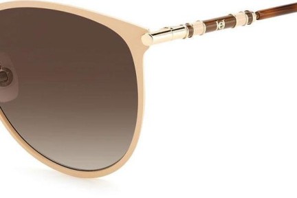 Okulary przeciwsłoneczne Carolina Herrera CH0029/S BKU/HA Pilotki (Aviator) Złote