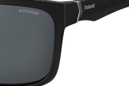 Okulary przeciwsłoneczne Polaroid Sport PLD7014/S 807/M9 Polarized Kwadratowe Czarne