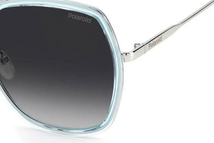 Okulary przeciwsłoneczne Polaroid PLD6153/G/S MVU/WJ Polarized Kwadratowe Niebieskie