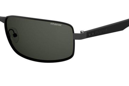 Okulary przeciwsłoneczne Polaroid PLD2045/S 807/M9 Polarized Prostokątne Czarne