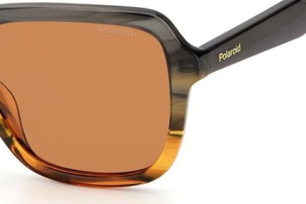 Okulary przeciwsłoneczne Polaroid PLD4095/S/X M9L/HE Polarized Kwadratowe Szare