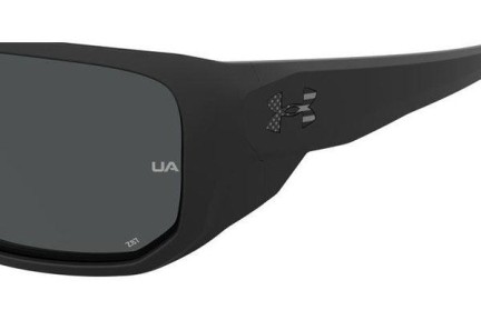 Okulary przeciwsłoneczne Under Armour UAATTACK2 003/KA Prostokątne Czarne