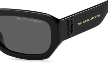 Okulary przeciwsłoneczne Marc Jacobs MARC614/S 807/IR Prostokątne Czarne