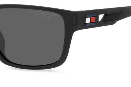 Okulary przeciwsłoneczne Tommy Hilfiger TH1952/S 003/M9 Prostokątne Czarne