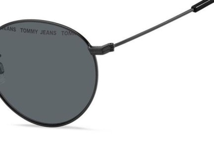 Okulary przeciwsłoneczne Tommy Jeans TJ0030/S 003/IR Okrągłe Czarne