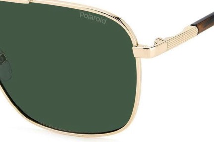 Okulary przeciwsłoneczne Polaroid PLD4128/S/X J5G/UC Polarized Pilotki (Aviator) Złote