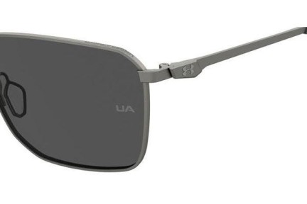 Okulary przeciwsłoneczne Under Armour UASCEPTER2/G KJ1/IR Prostokątne Szare