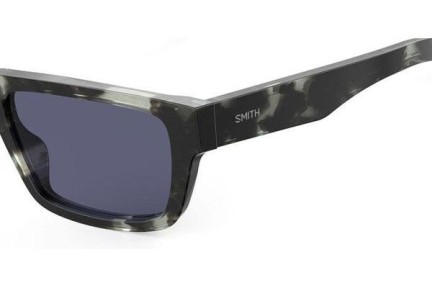 Okulary przeciwsłoneczne Smith CROSSFADE TCB/C3 Polarized Prostokątne Szare