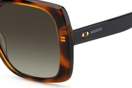 Okulary przeciwsłoneczne M Missoni MMI0113/S 05L/HA Kwadratowe Havana