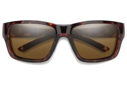 Okulary przeciwsłoneczne Smith OUTBACK 086/SP Polarized Prostokątne Havana